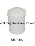 120L PE Round Salt Tank