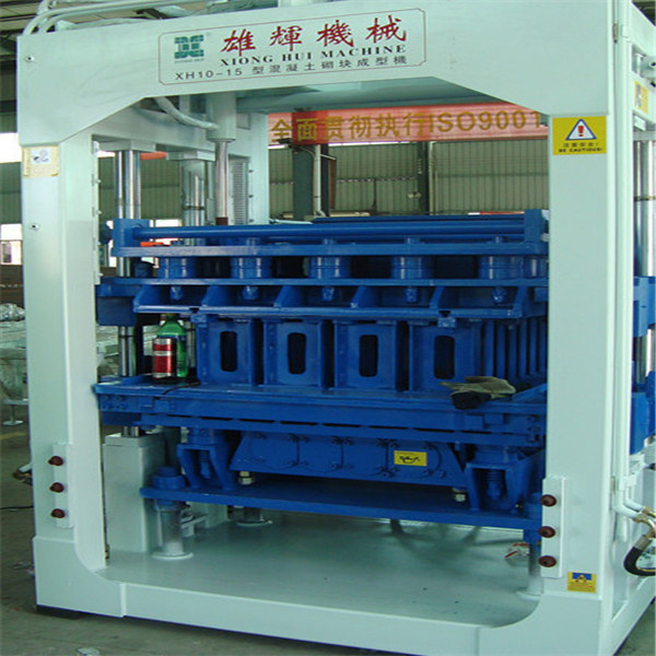 Fully Automatic Concrete Brick Making Machinery (XH10-15)