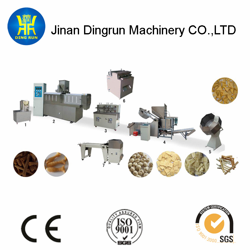 China Crispy Rice Snacks Machinery