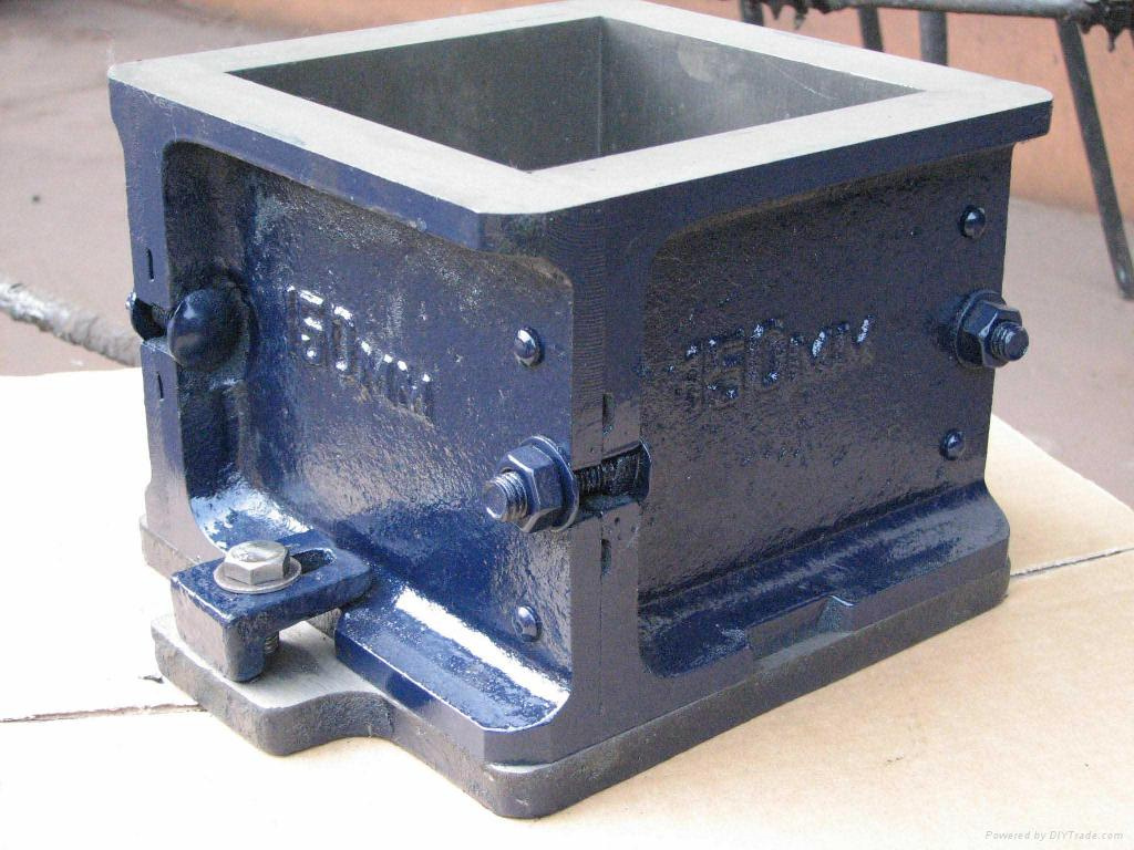 Cast Iron Conctete Cube Test Mould (CM-CB, Four Parts)