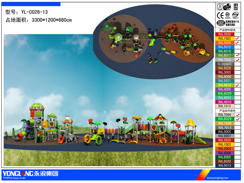 Kids Favorite Hot Imported CE Approved Used Commercial Playground Equipment Sale