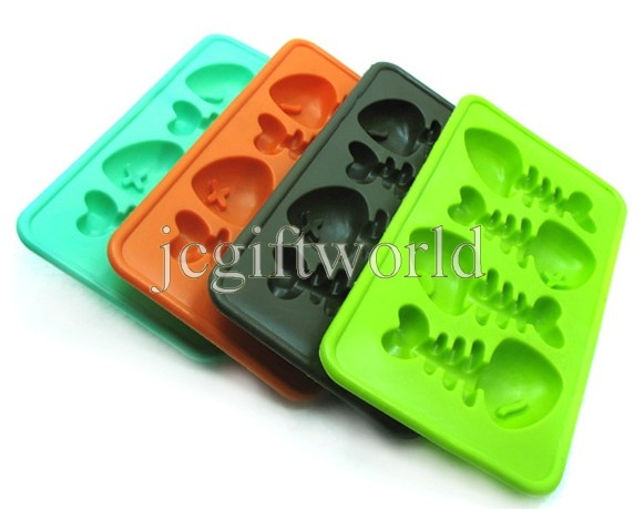 Silicone Fish Bone Ice Tray