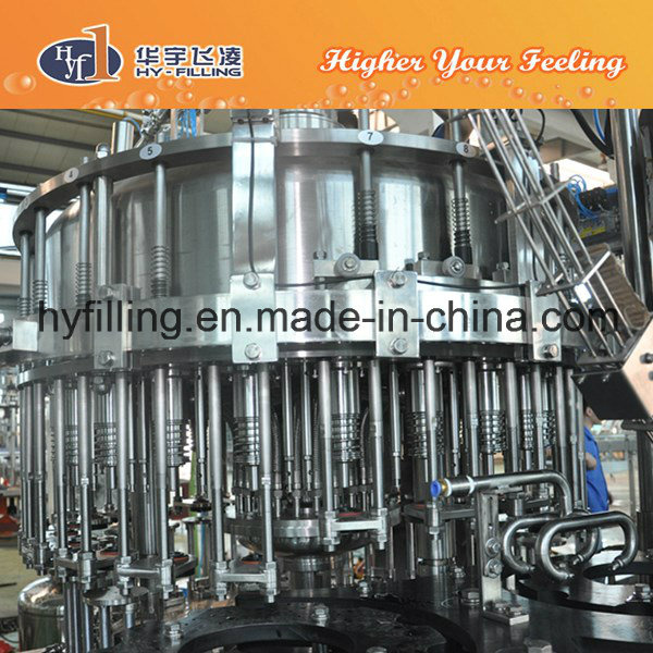 7200bph Flat Bottle Round Bottle Alcohol Filling Machine