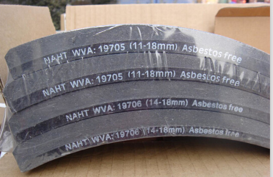 19705 19706 Top Quality Asbestos Free Brake Lining for Saudi Arabia