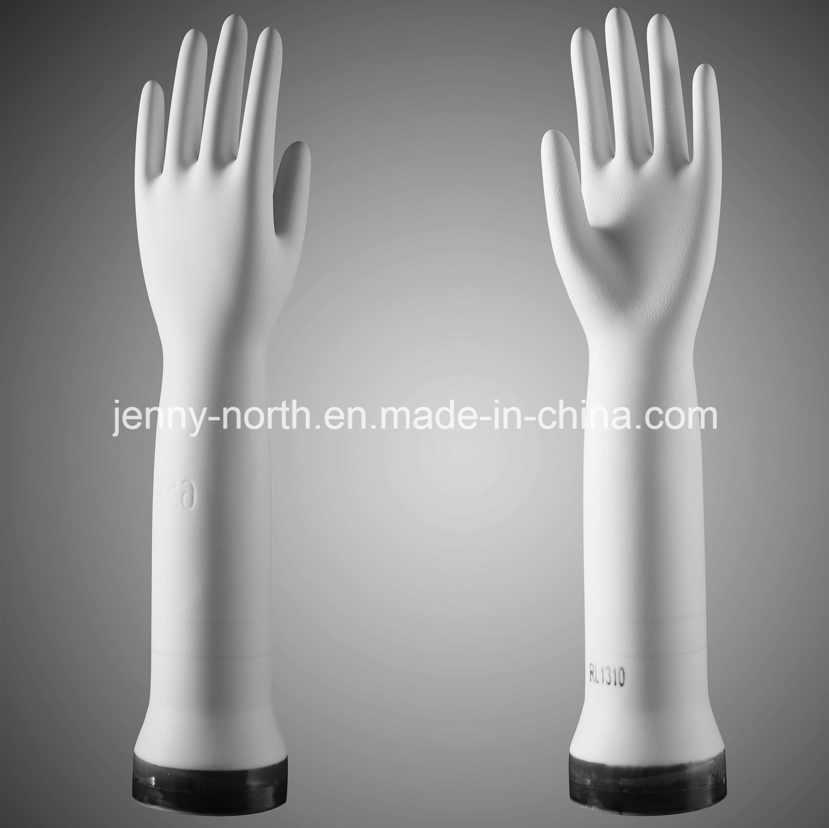 Pitted Curved Surgical Porcelain Gloves Mold