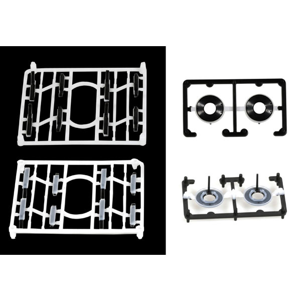 Double Colour Plastic Molding Component