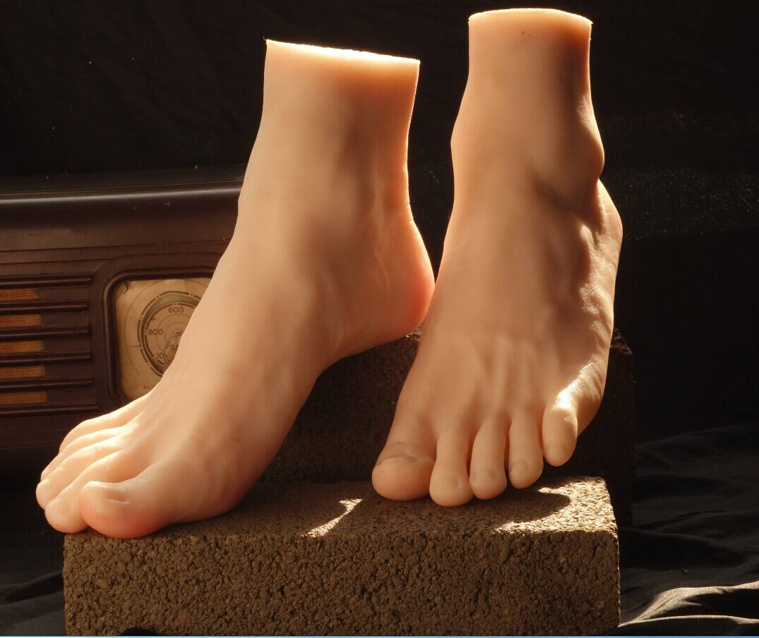 Men's Cloning Mannequin Silicone Foot Mold