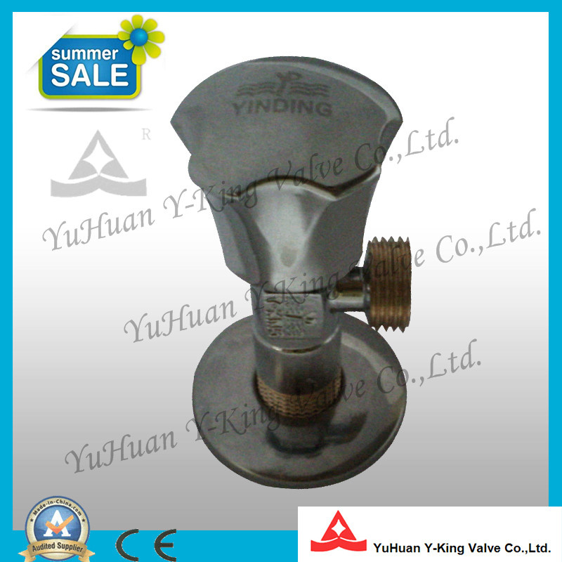 Brass Triangle Angle with Valve Zinc Handle (YD-I5026)