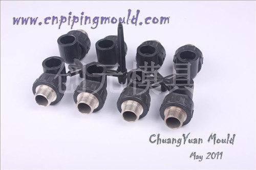 PE Male Elbow Fitting Mold