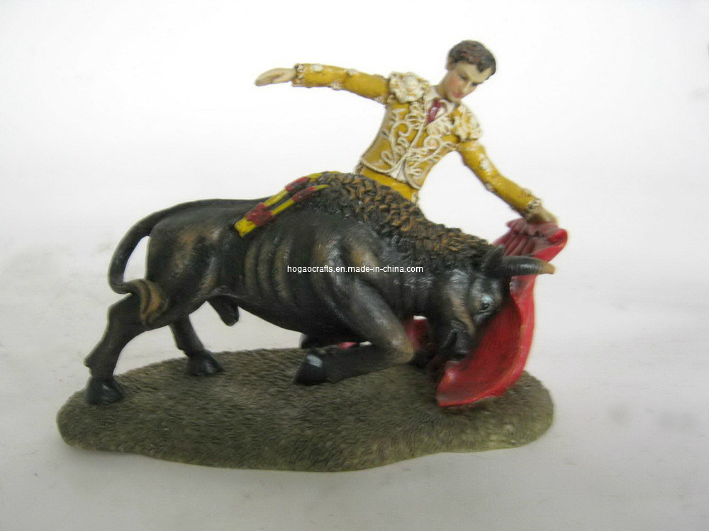 Polyresin Coppe Matador Figurine Home Statue