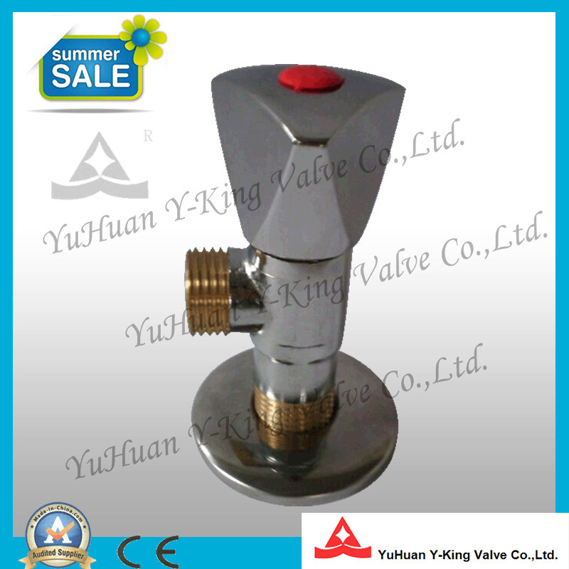 China Chrome Plated Brass Angle Valve (YD-F5028)