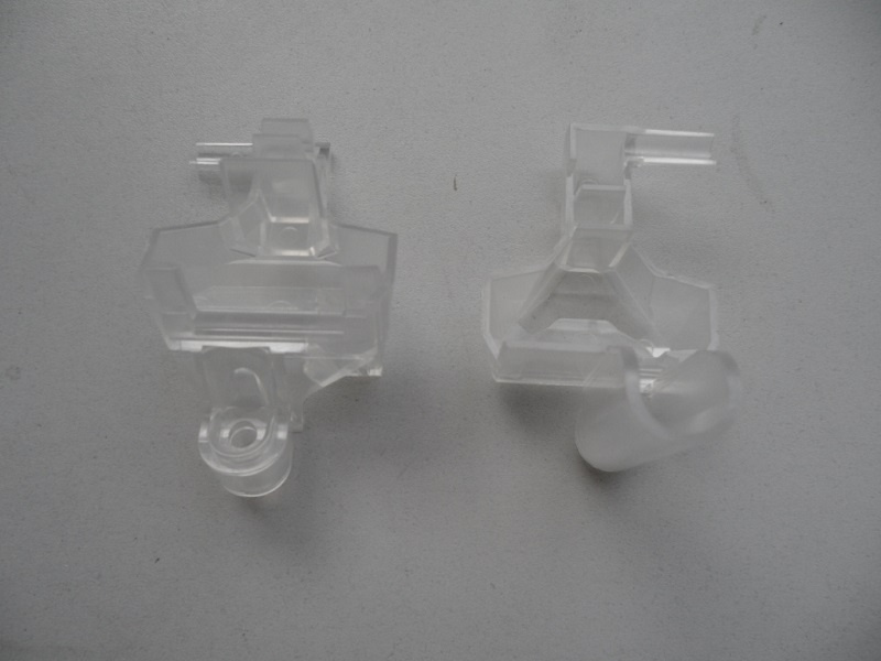 Molded Plastic Transparant Electronic Parts