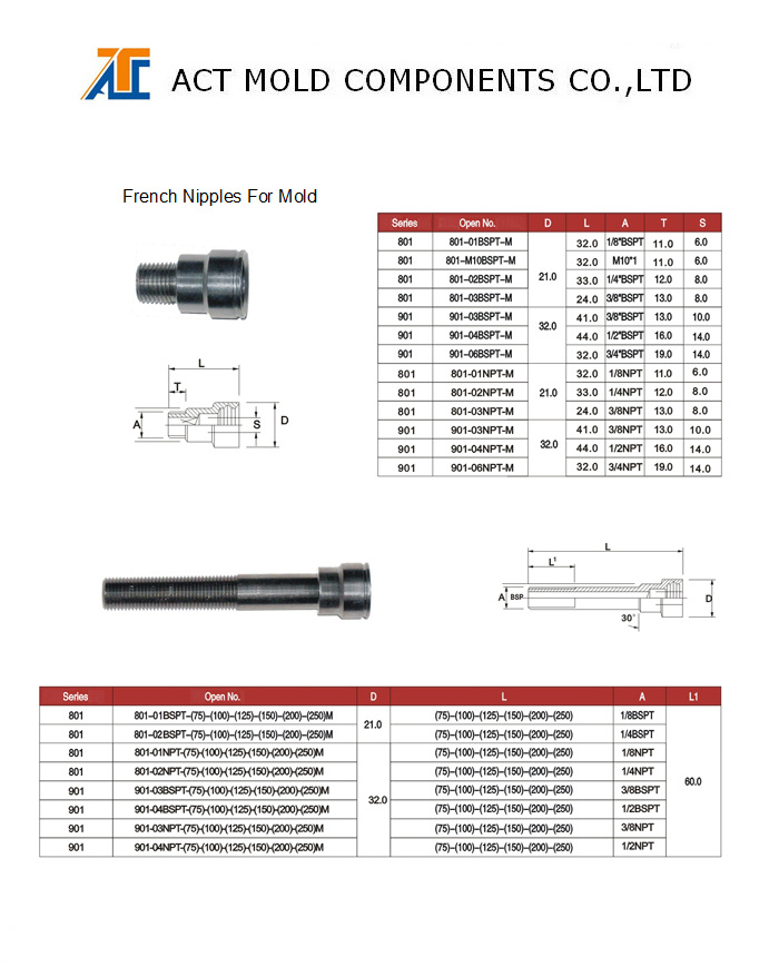 Dme Type Brass Fitting (ACT)