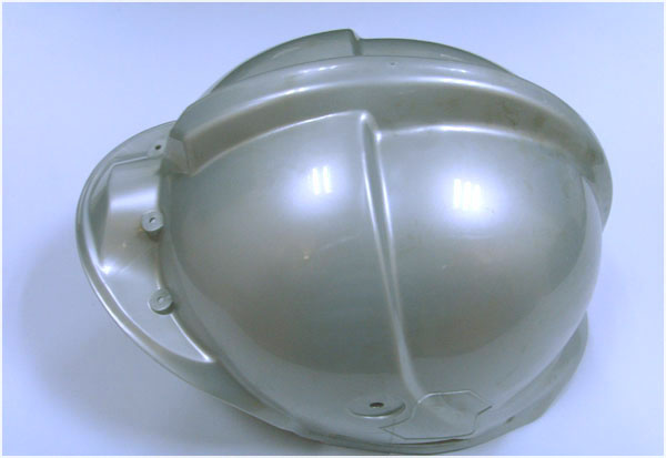 Plastic Injection Molding (Helmet)