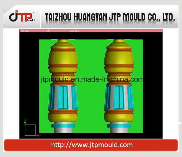 2 Cavities of Juice Bottle Plastic Blowing Mould