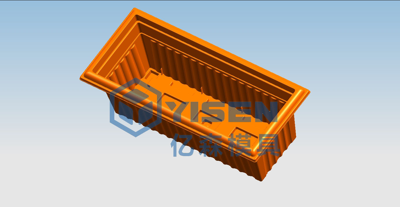 Plastic Rectangle Flower Pot Mould