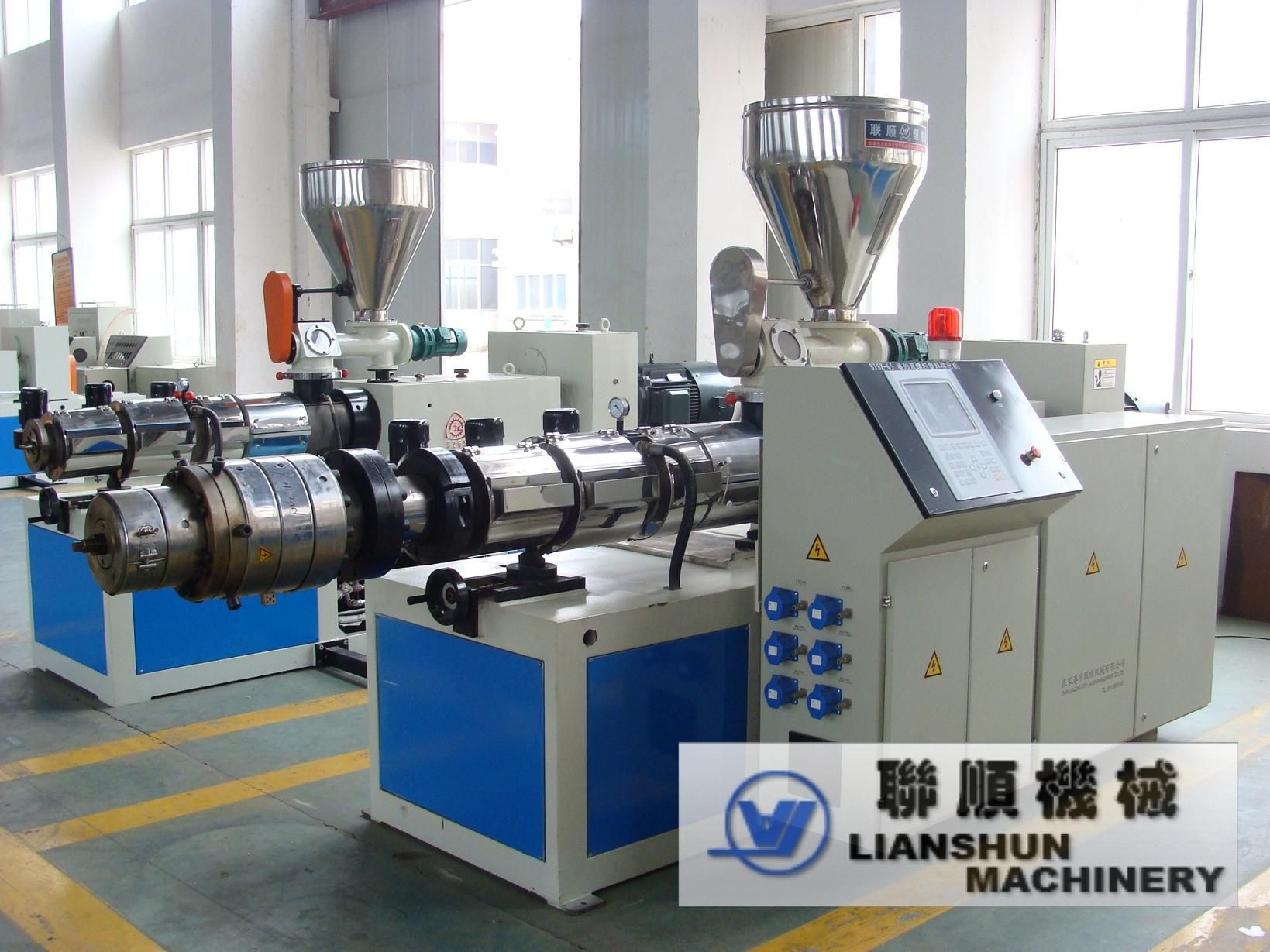 CE/SGS/ISO9001 Twin Screw Plastic Extruder (SJSZ)