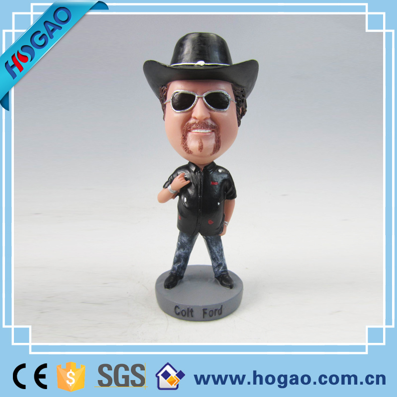 OEM Resin Bobble Head for Home Decoration