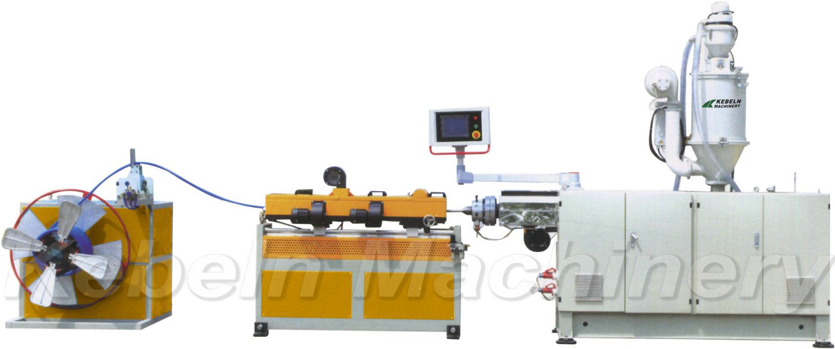 PE Corrugated Pipe Extrusion Line