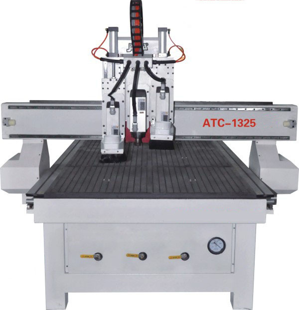 3 Heads Pneumatic Woodworking CNC Machine