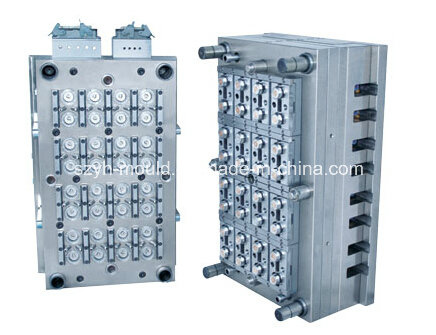 Cosmetic Container/Closure Plastic Multi Cavity Mould