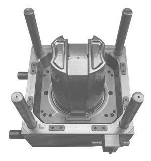 Plastic Wastebin Mold/Dustbin Mould (YS15040)