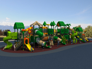 Huadong Outdoor Playground Equipment Woods Series (HD15A-024A)