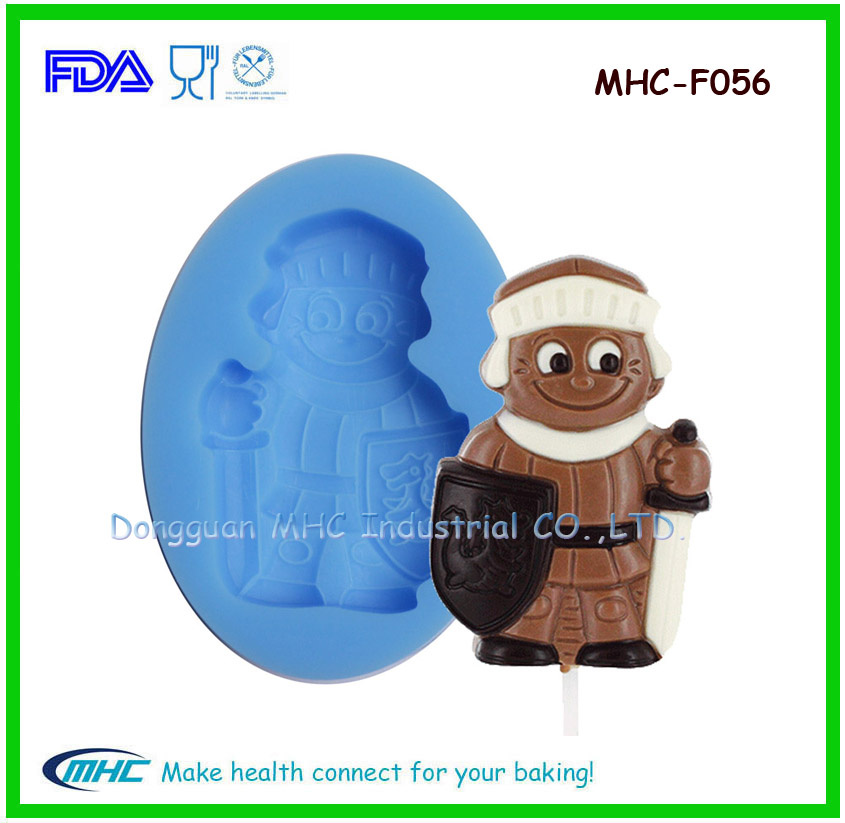Santa Claus Shape Slilicone Fondant Mould for Dessert