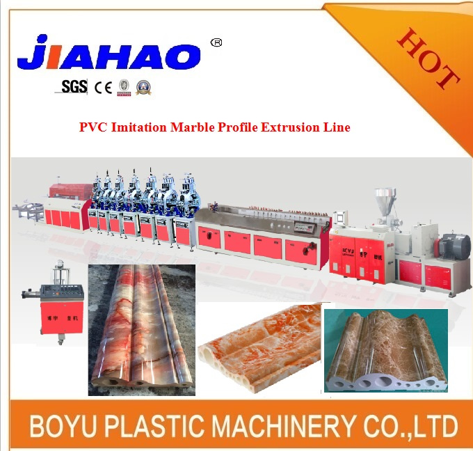 PVC Imitation Marble Profile Making Machine