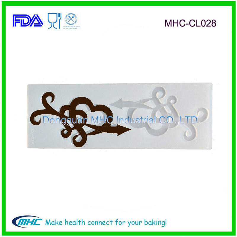 FDA Approval Heart Theme Silicone Chocolate Mold