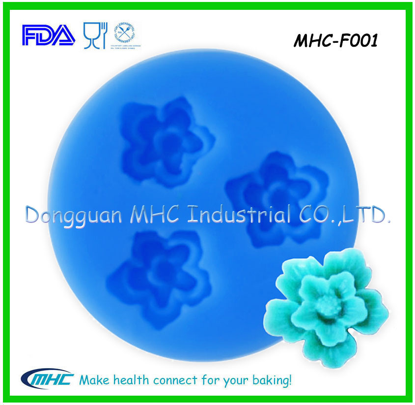 Flower Shape Silicone Cake Mold