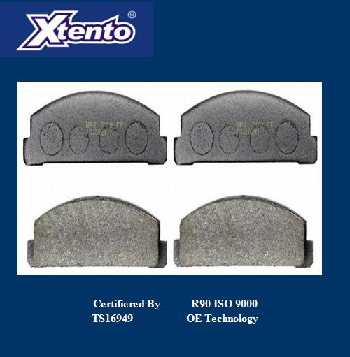 Car Parts Semi-Metallic Brake Pads D303