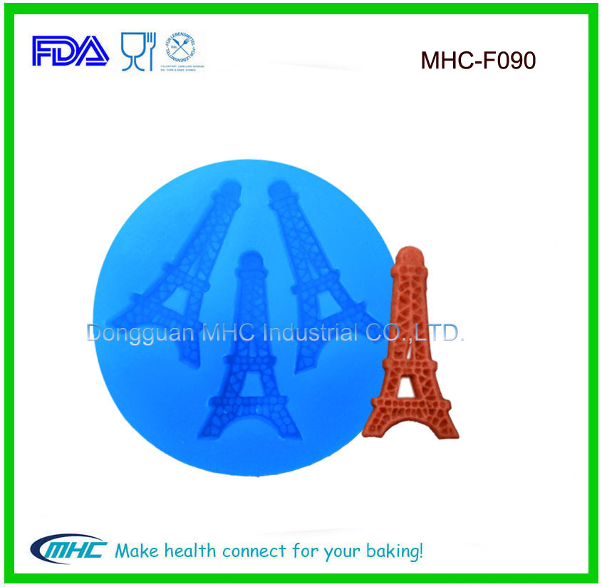 Eiffel Tow Silicone Fondant Clay Mould