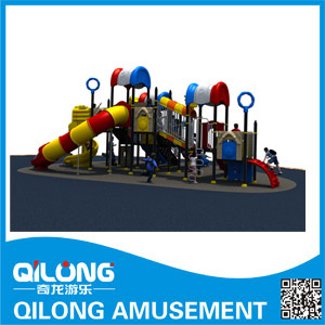 Small Playground Outdoor Playground with SGS & TUV (QL14-033A)