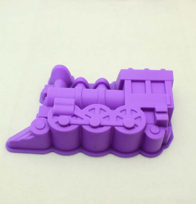 Train Shape Silicone Cake Mould