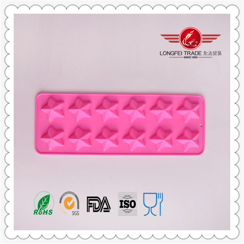 New Design Fashionpink Chocolate Molds Silicone
