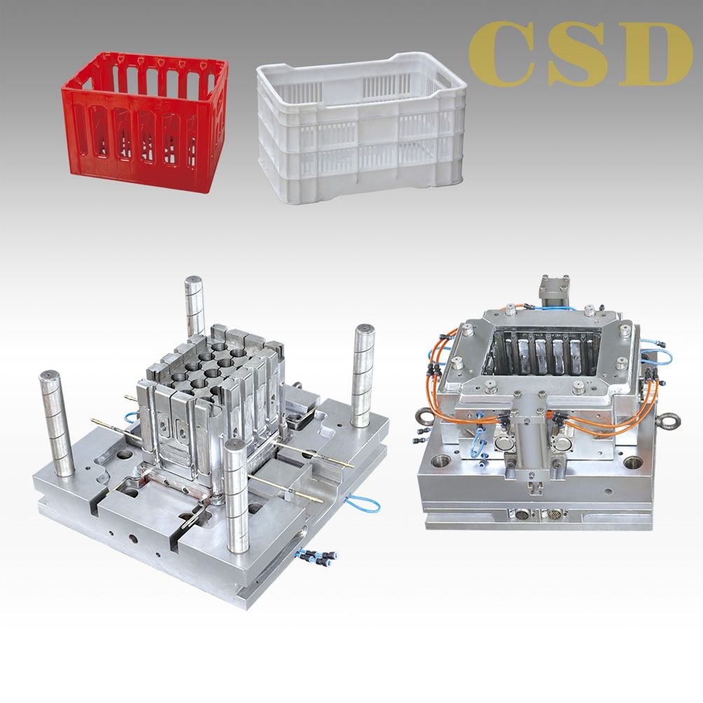 Injection Mould for Plastic Basket