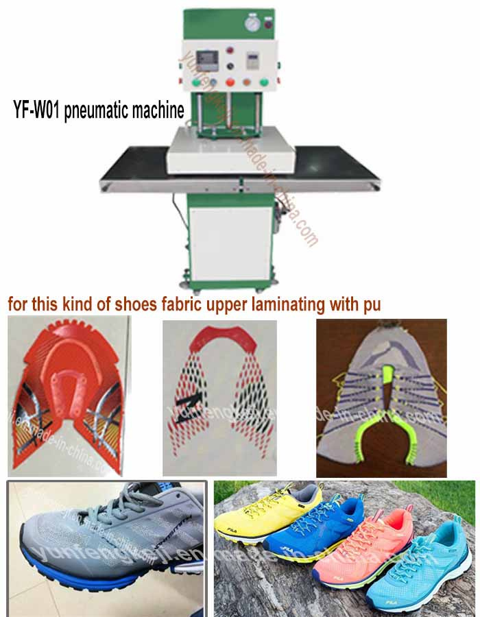 Pheumatic Heat Pressing Forming Machine for Shoes Vamp Suface Upper Making