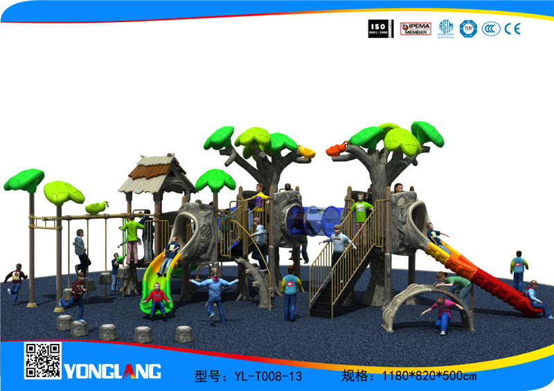 2015 CE Approved Used Commercial Playground Equipment Sale