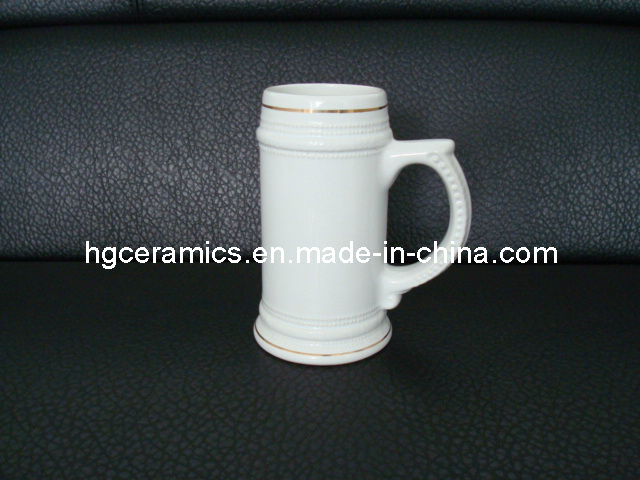 22oz Ceramic Beer Stein