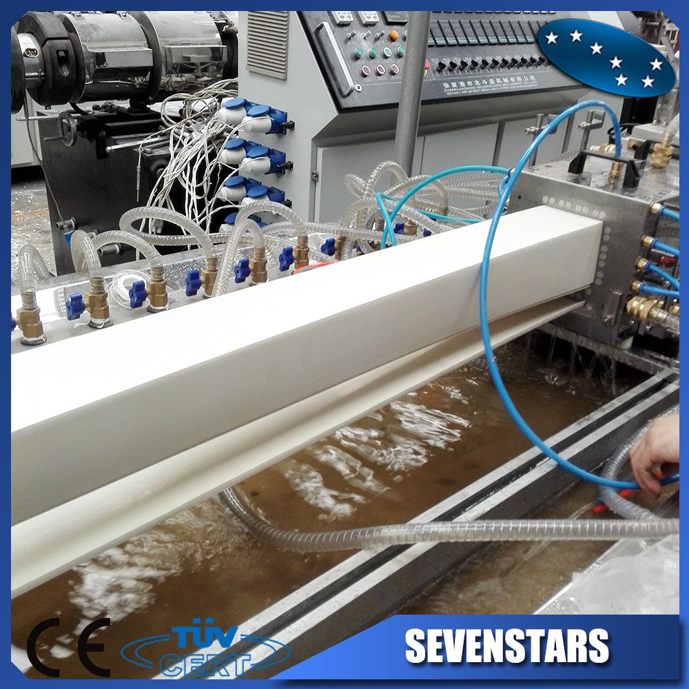 Twin Screw PVC Profile Sheet Extrusion Machine (10 years)