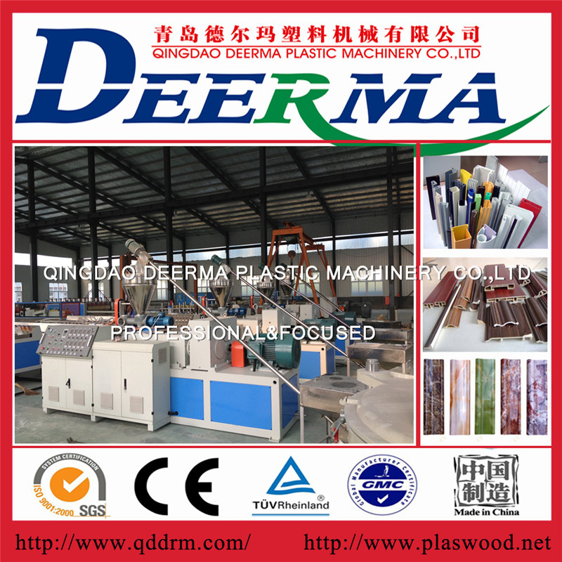 WPC Wood Plastic Board Extrusion Line Machine