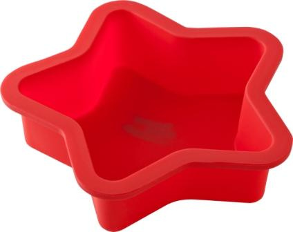Customized Star Shape Silicone Muffin Pan, Silicone Cake Mould