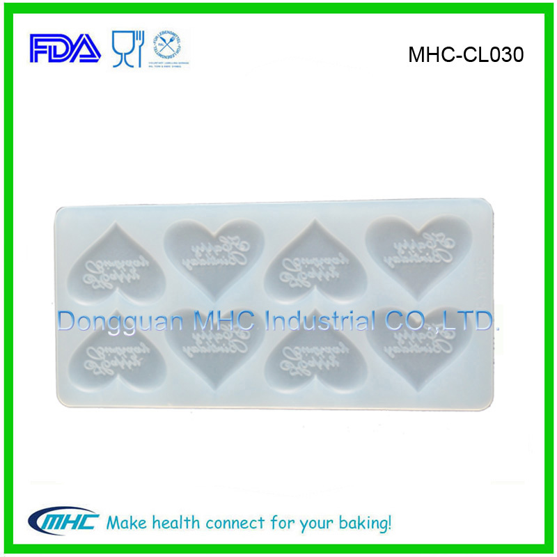 Heart Shape Cake Tools Silicone Chocolate Mold