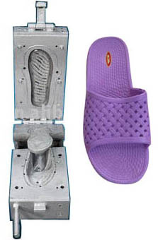 PVC Air Blowing Slipper Mold