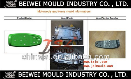 Plastic Motorcycle Seat Frame Mould