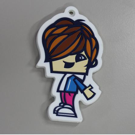 Silicone Fridge Magnet Sticker Compression Molding