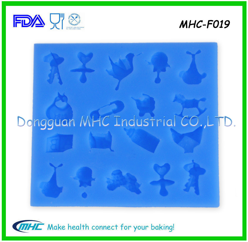 Funny Silicone Cake Mold for Sugar Craft Maker