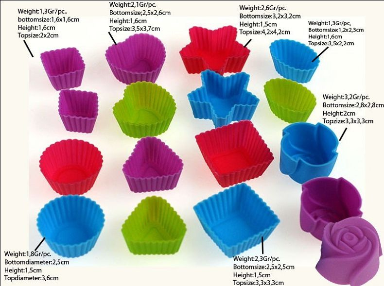 Silicone Cup Mould (JX-SI-C060)