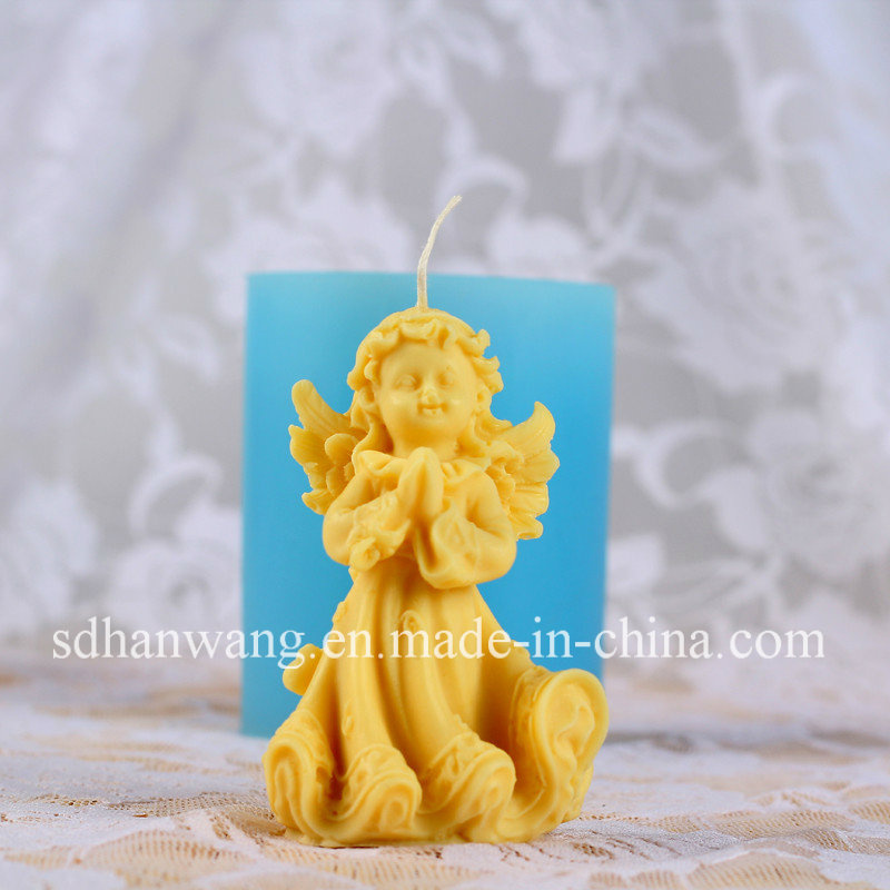 R0502 Baby Girl Silicone Mold for Candles Decorating Craft Silicon Mould